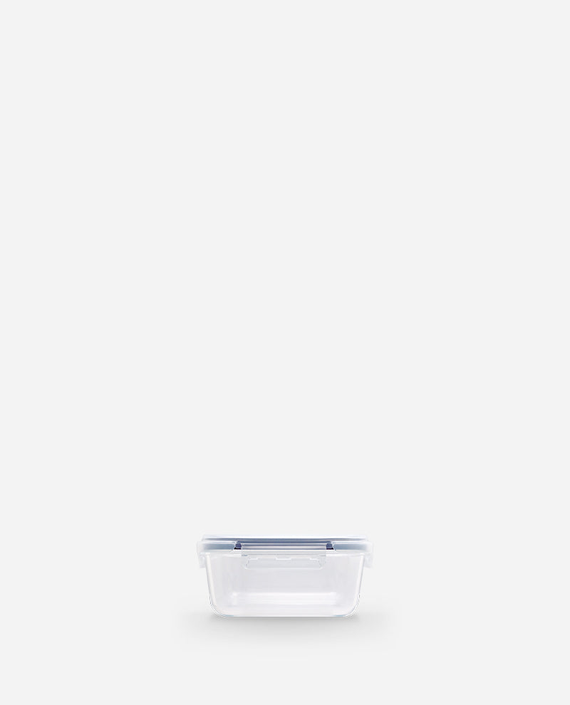 CONTAINER GLASS CLICK-IN-4 SQUARE 300ML