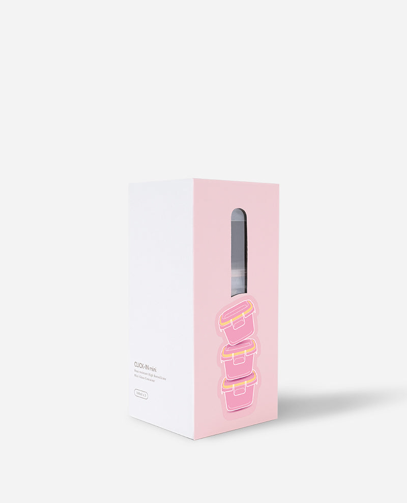 BABY SQUARE 160ML 3PCS SET