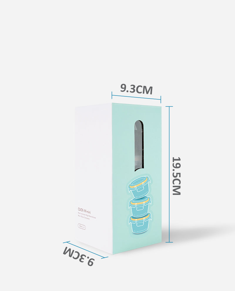 BABY ROUND 130ML 3PCS SET