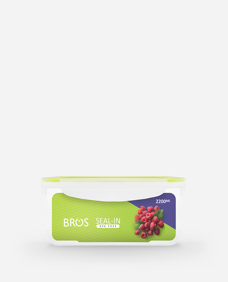 2200ML RECTANGULAR X 2