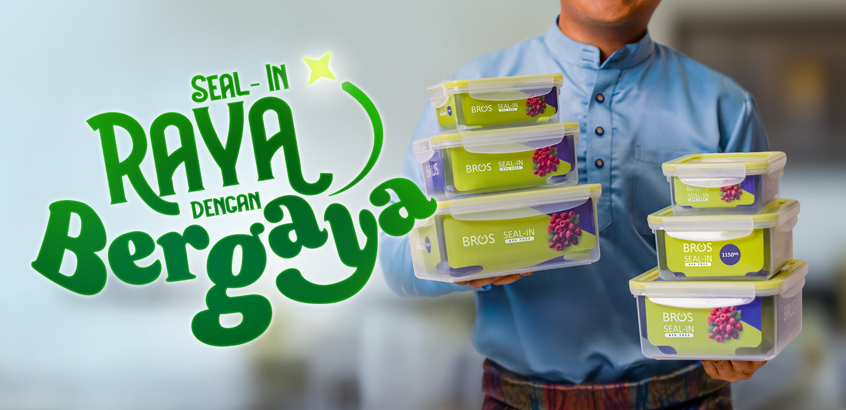 FREE BROS Seal-In Food Container – SEAL-IN Raya dengan Bergaya!