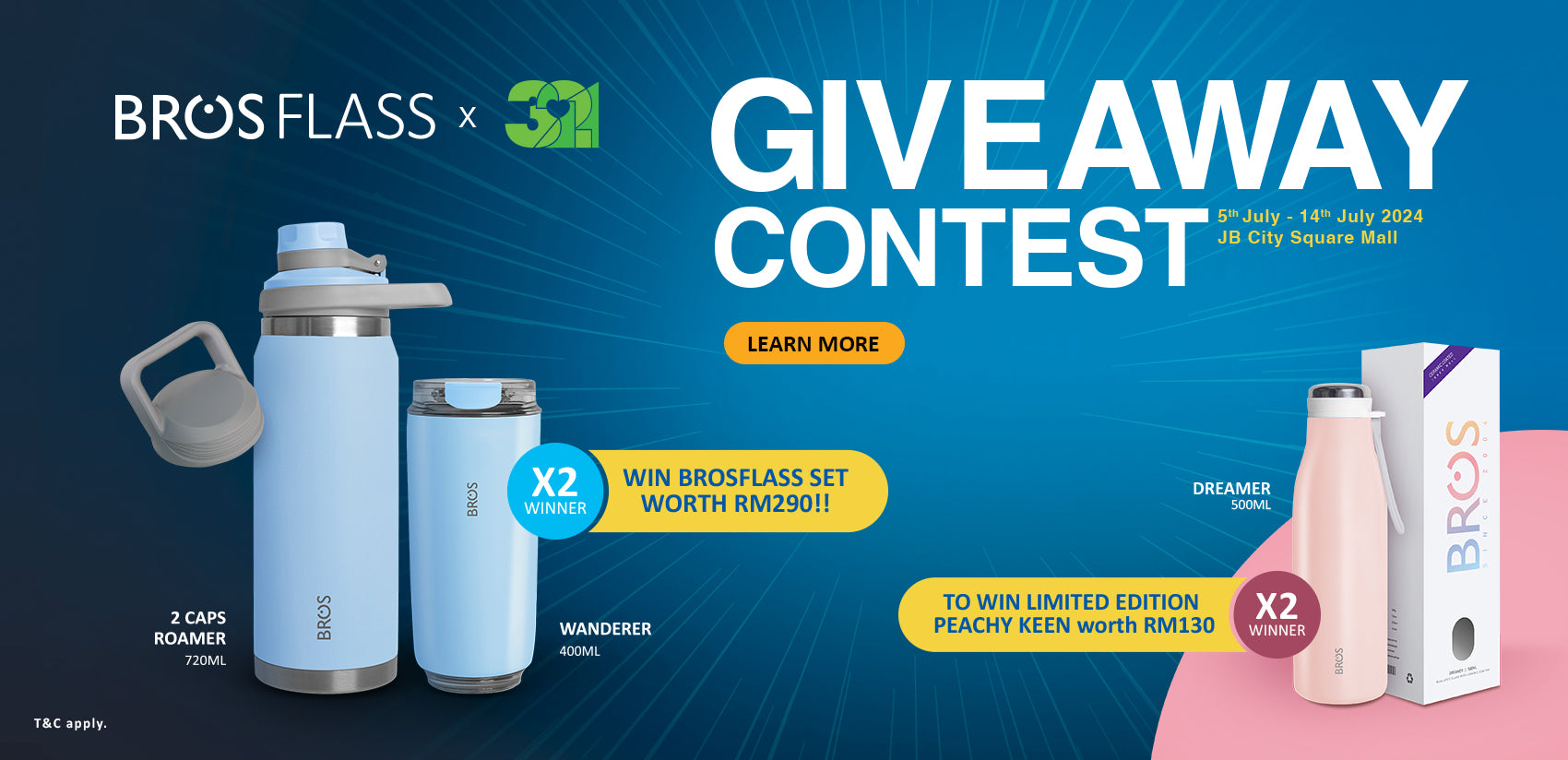 BROS 321 x FLASS GIVEAWAY CONTEST