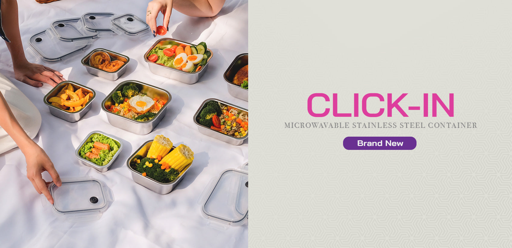 One Press. No Stress. Meet the All-New Click In! 💨