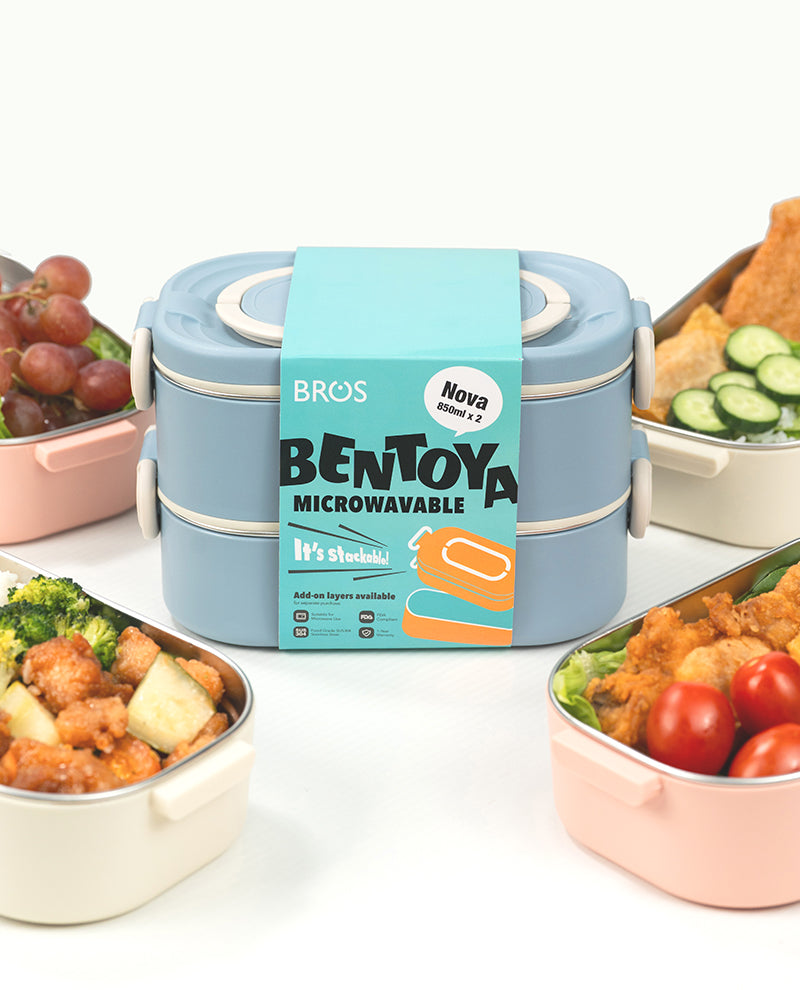 NOVA BENTOYA CONTAINER SUS304 850ML - ADD-ON