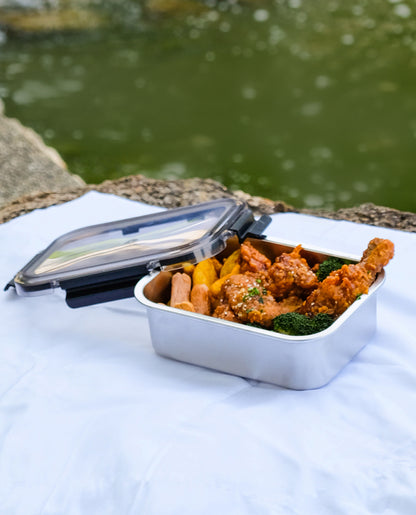 CONTAINER SUS304 TIGHT-IN RECTANGULAR 1800ML