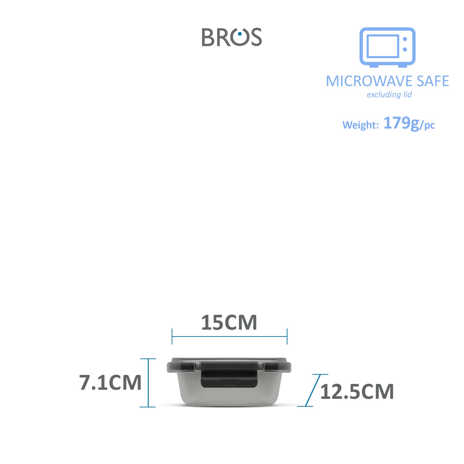 [VALUE PACK] CONTAINER SUS304 TIGHT-IN RECTANGULAR