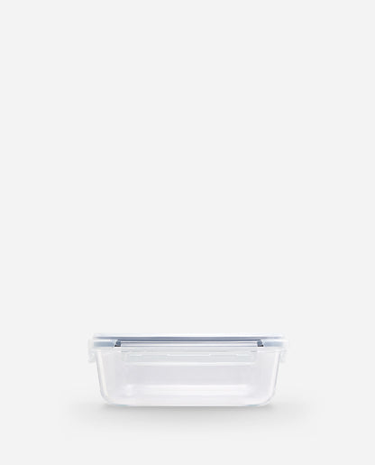 CONTAINER GLASS CLICK-IN-4 RECTANGULAR 1000ML