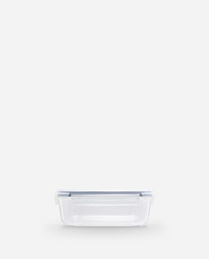 CONTAINER GLASS CLICK-IN-4 RECTANGULAR 650ML