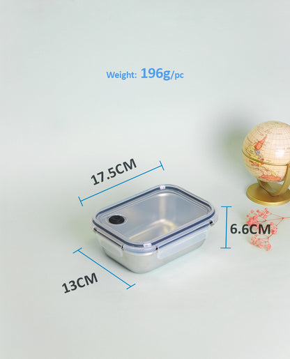 SET CLICK-IN-3 RECTANGULAR 1700ML 700ML