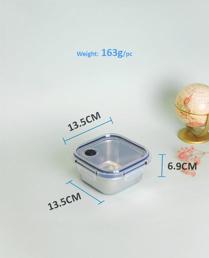 SET CLICK-IN-3 SQUARE 1350ML 580ML
