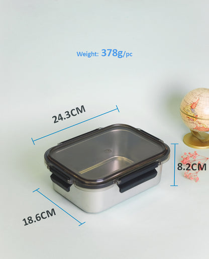 [VALUE PACK] CONTAINER SUS304 TIGHT-IN RECTANGULAR