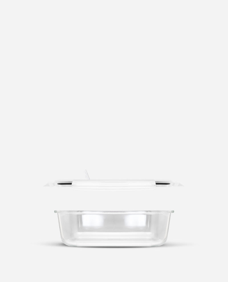 CONTAINER GLASS CLICK-IN-5 RECTANGULAR BUY 1000ML FREE 370ML