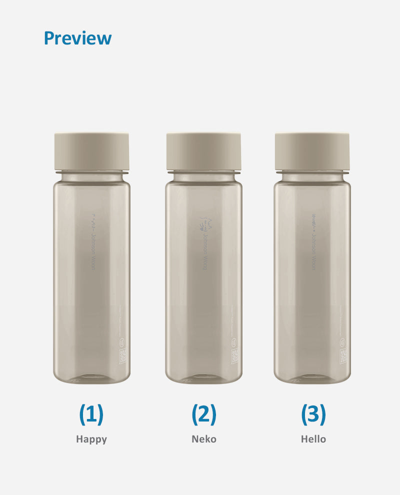 LUNA 500ML SILKEN LATTE BIRTHDAY ICON PRINT